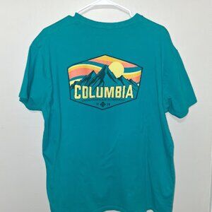 Teal Columbia Sportswear TShirt Men's XL